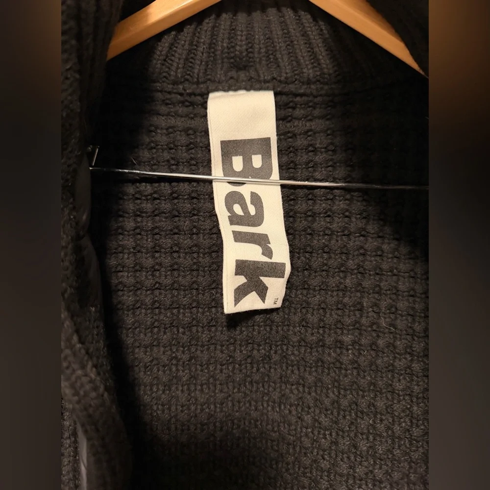Bark Black and Gray Textured Jacket - Picture 4 of 4